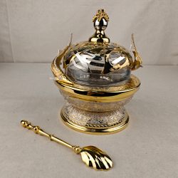 Икорница "Морская звезда - Аметист" (Златоуст)