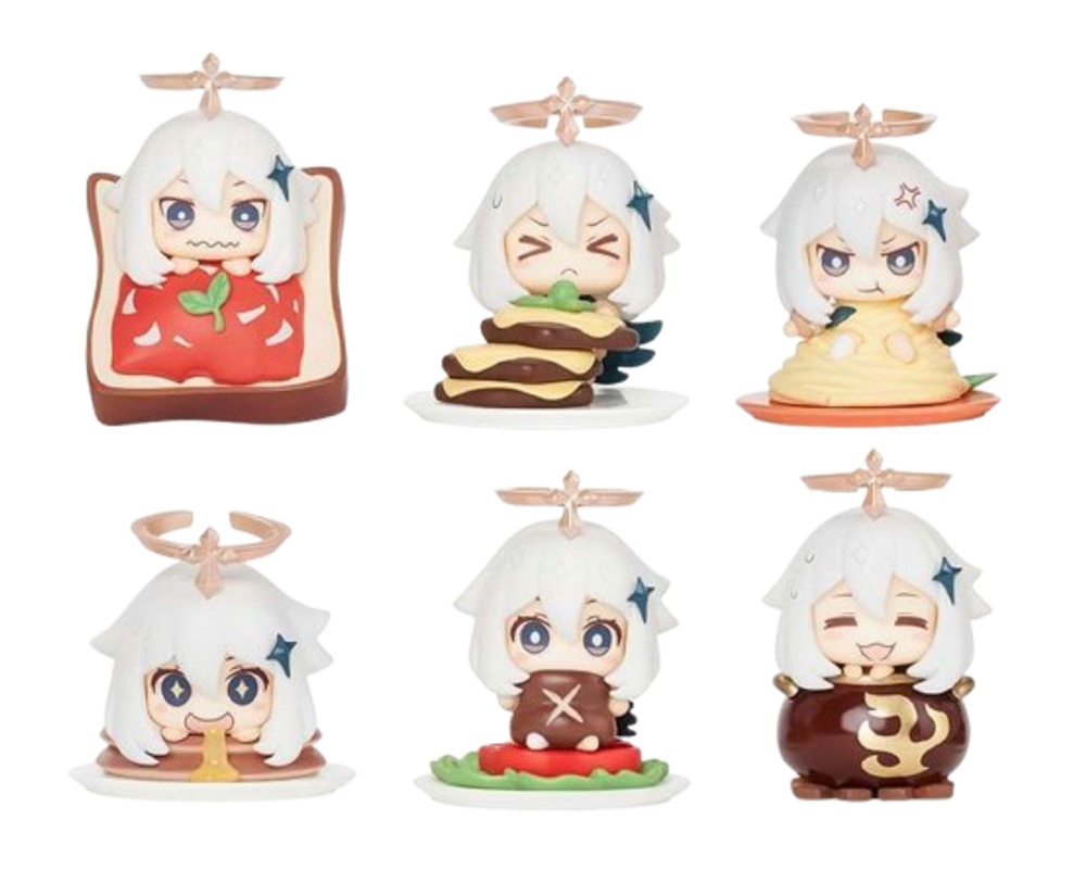 Рандомная фигурка Blind Box Genshin Impact Paimans Not Emergency Food