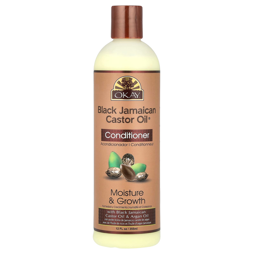 Okay Pure Naturals, Black Jamaican Castor Oil®, кондиционер, 355 мл (12 жидк. унций)