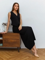 Юбка длинная на пуговицах