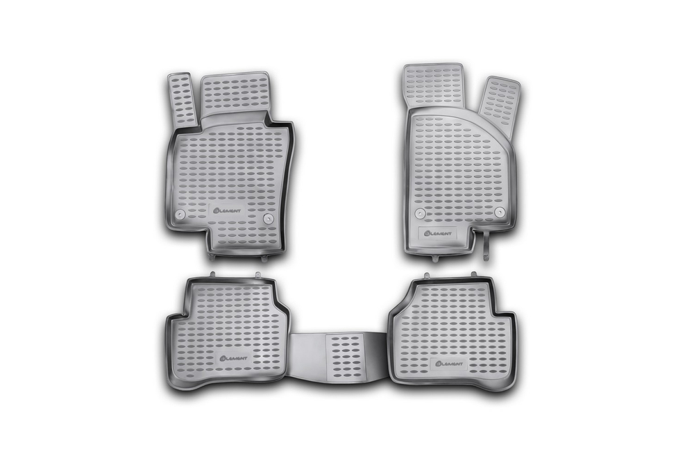 Коврики в салон для VW Passat B7, 2011-2015, 4 шт. (полиуретан) NLC.51.34.210K