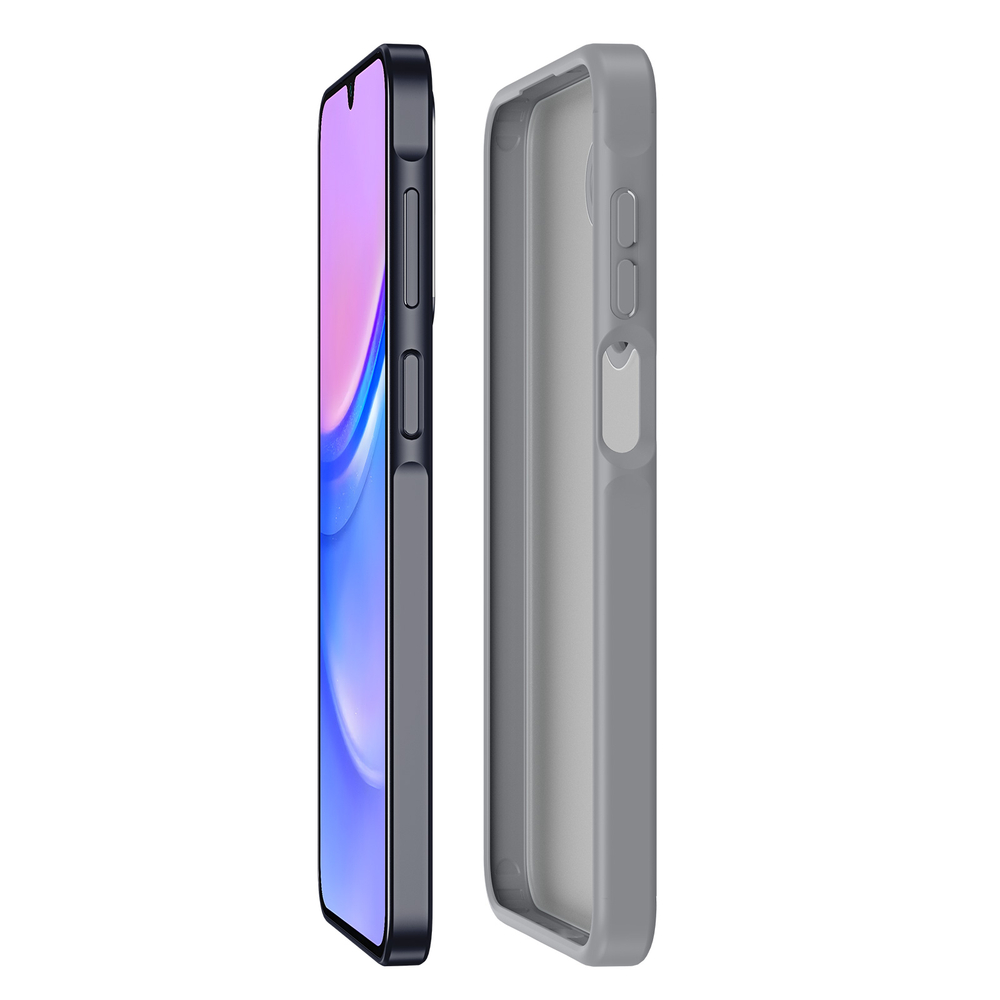 Прозрачный матовый чехол серого цвета для Samsung Galaxy A17 (5G, 4G), Galaxy A26 5G и Galaxy A16 (5G, 4G), серия Yind Series от Dux Ducis