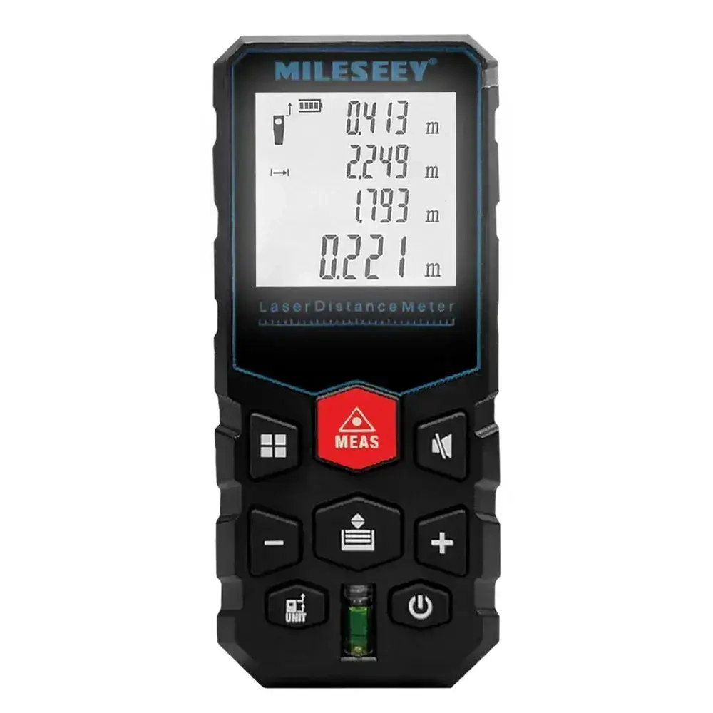 Дальномер лазерный, измерение до 40 м, MILESEEY X5