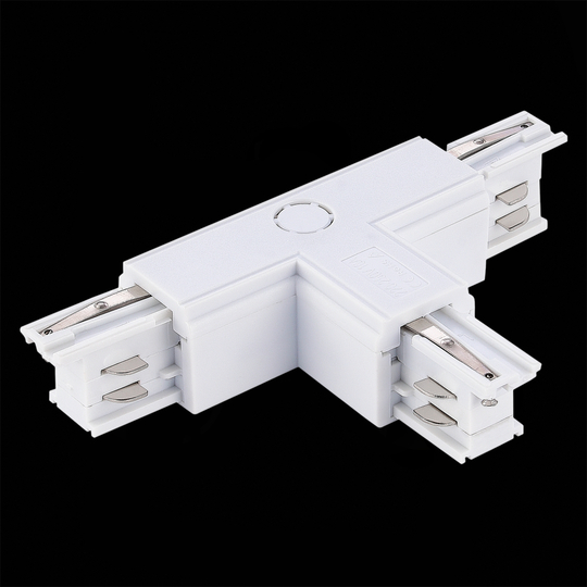 ST030.509.16R1 Т-образный токоподвод правый 1 для трехфазного шинопровода ST-Luce Белый