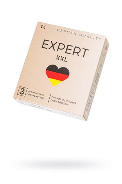Презервативы EXPERT XXL Germany 3 шт. (увеличенного размера)