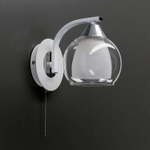 Citilux Кристи CL152310 Бра с выключателем Белое Хром