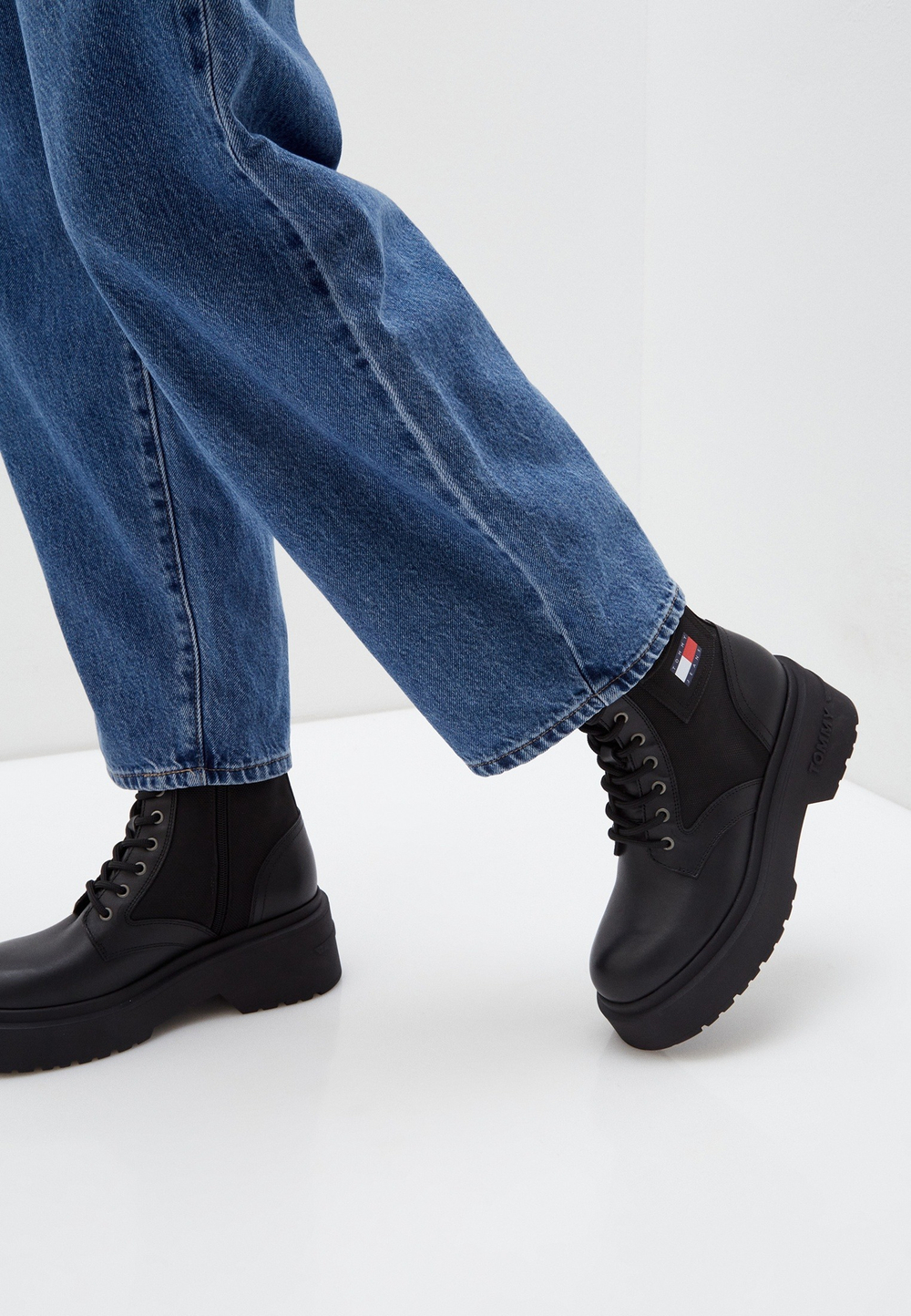 Ботинки женские TOMMY JEANS TJW CHUNKY COMBAT BO