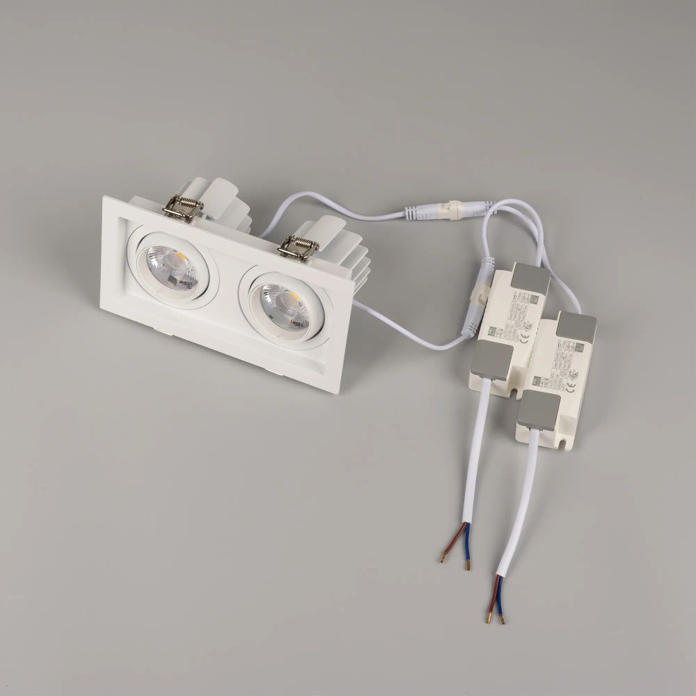 Светильник MS-VORTEX-BUILT-S170x90-2x12W Day4000 (WH-WH, 20 deg, 230V) (Arlight, IP20 Металл, 5 лет) 057770