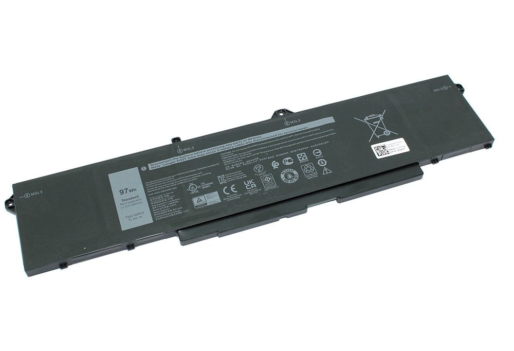 Аккумуляторная батарея для ноутбука Dell Precision 15 3561 (9JRV0) 11.4V 8509mAh
