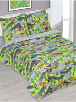 Постельное белье 1 5 спальное, бязь, 100% хлопок, 1 наволочка 70х70