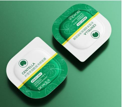 55%SALE!BIOAQUA Набор очищающих пудинг - масок для лица с экстрактом центеллы. 8 шт * 7,5 гр.