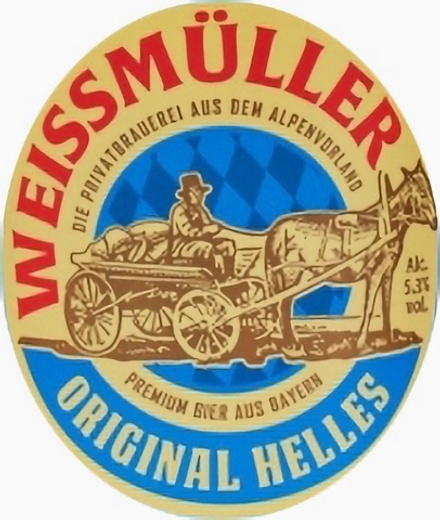 Пиво ВайсМюллер Ориджинал Хеллес / WeissMuller Original Helles 30л - кег