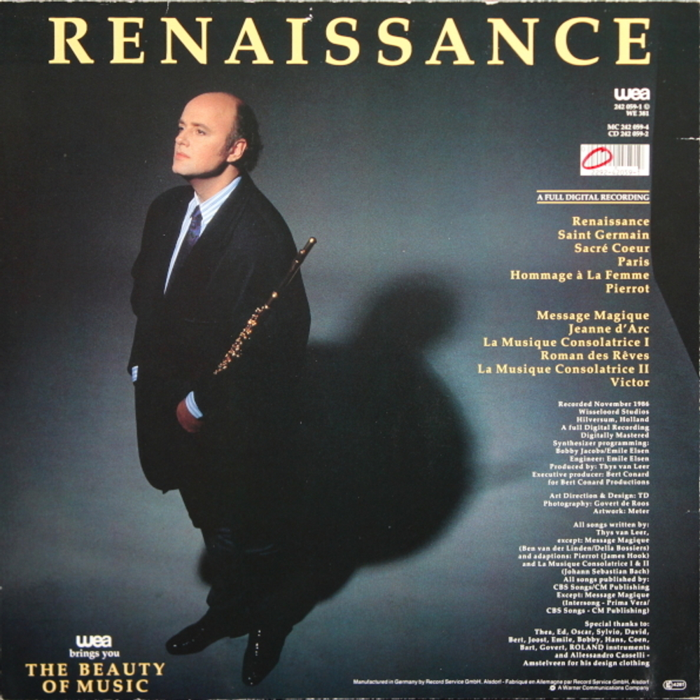 Thys Van Leer / Renaissance (LP)