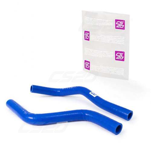 Патрубки отопителя ЛАДА Ларгус 8 клапанов силикон синий 2шт Profi CS-20