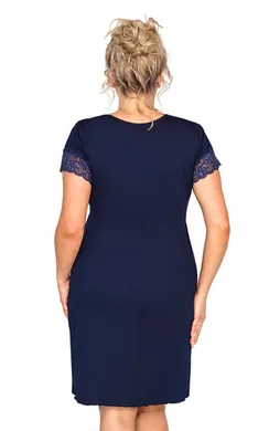 Mariza plus nightdress Dark Blue