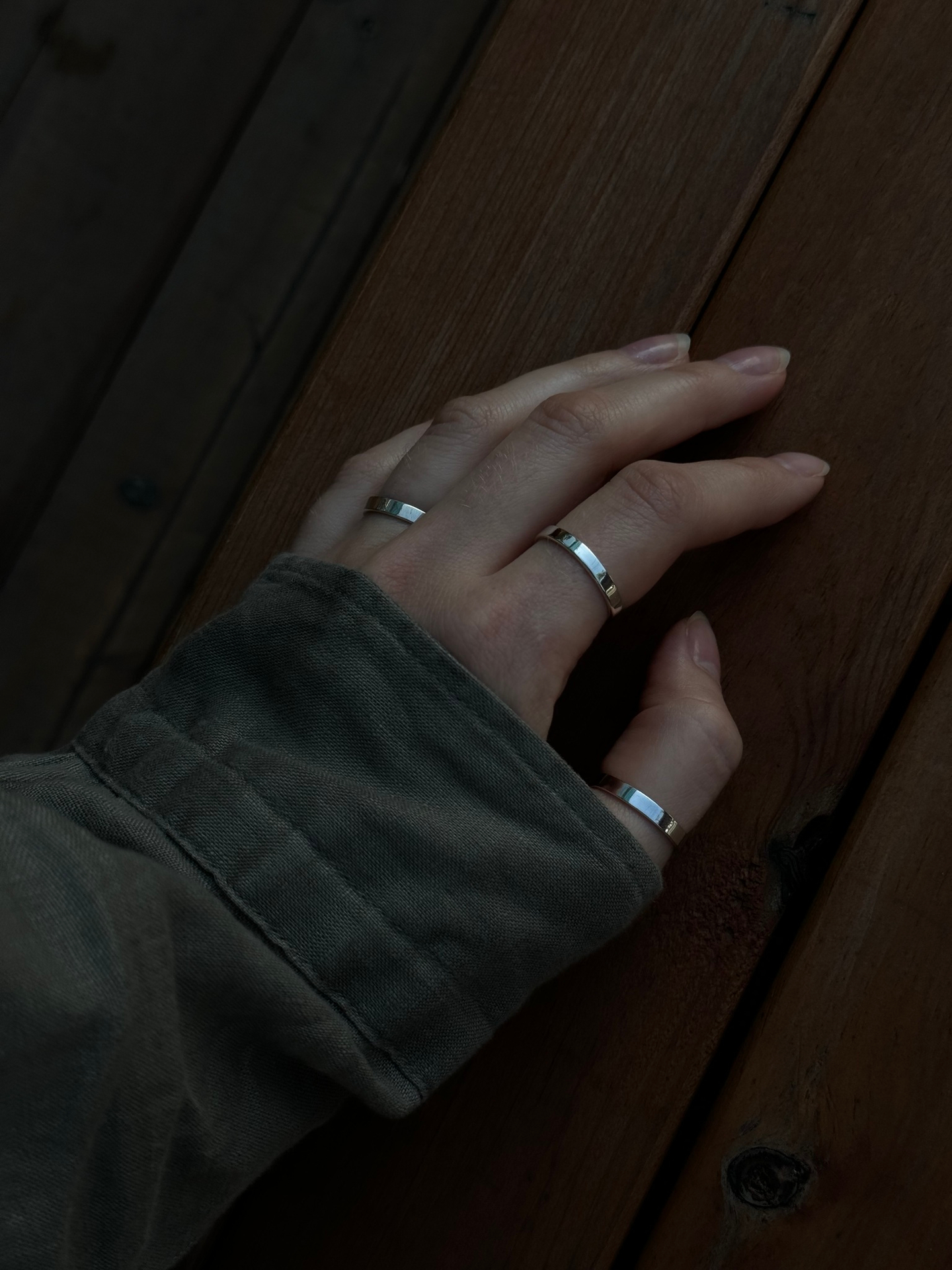 Кольцо Base 3 мм глянцевое