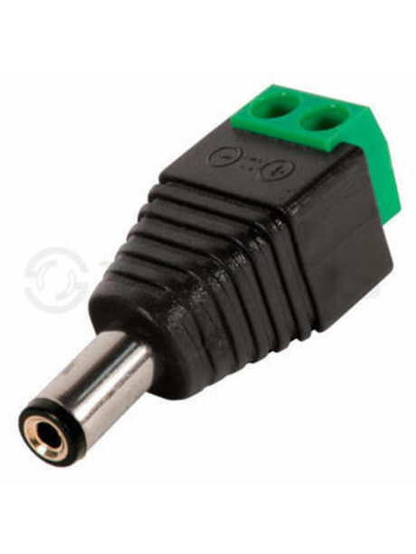 РАЗЪЕМ TS DC штекер питания C клеммной колодкой. под винт