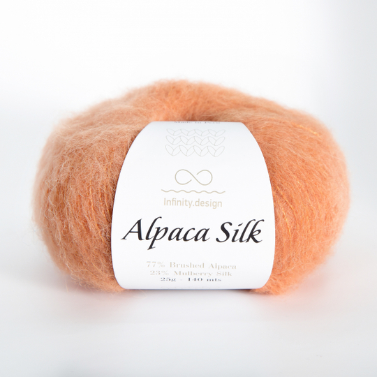 Infinity Design Alpaca Silk  (2355/Охра)