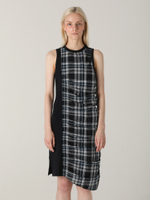 Платье Tartan Overlay