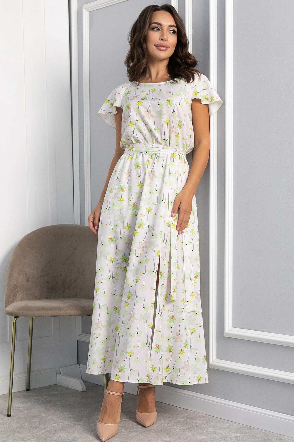 Платье Жара (молочное) П14025-16М LT Collection