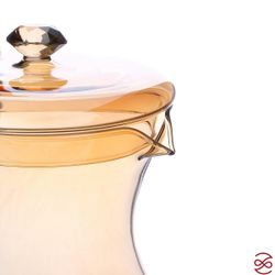 Молочник с крышкой Repast Diamond 1 л медовый