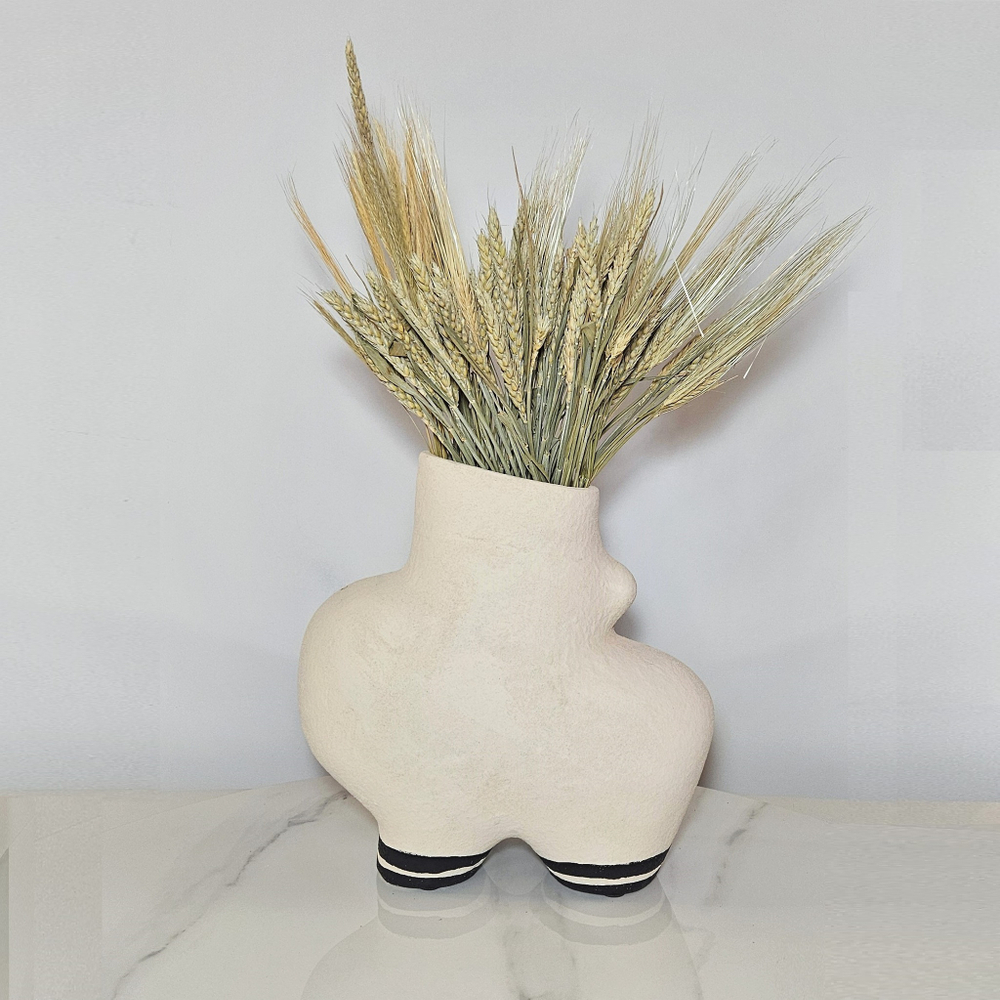 Ваза White sand ceramic vase