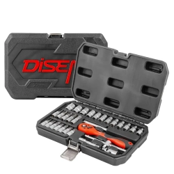 Набор инструментов 29пр 1/4''(6гр) (4-13мм) DISEN DS-2292-5 (1029)