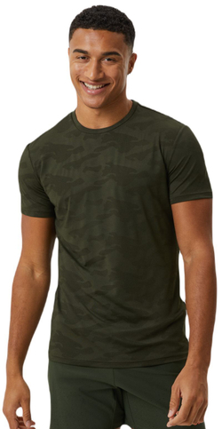 Мужская теннисная футболка Björn Borg Performance T-Shirt - зеленый