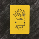 Бык №32 с табличкой