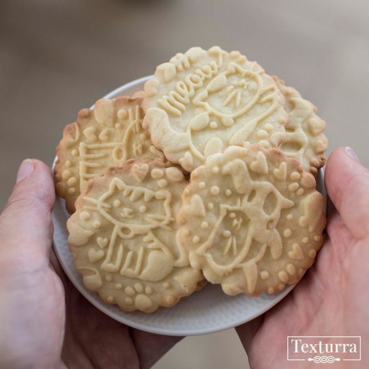 Деревянные скалки с узором с крутящимися ручками