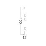 Декоративная панель Kr200SP-6/2.7
