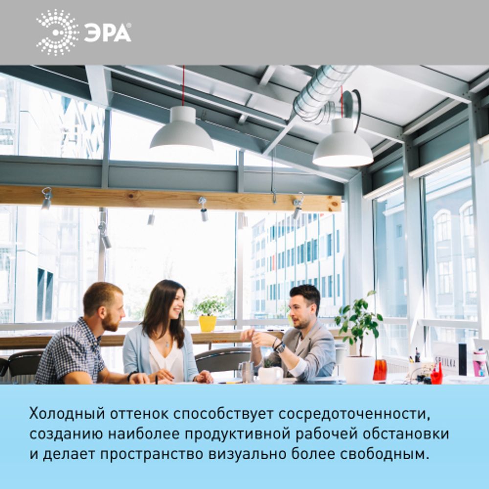 Лампочка светодиодная ЭРА STD LED A65-21W-860-E27 Е27 / Е27 21Вт груша холодный дневной свет