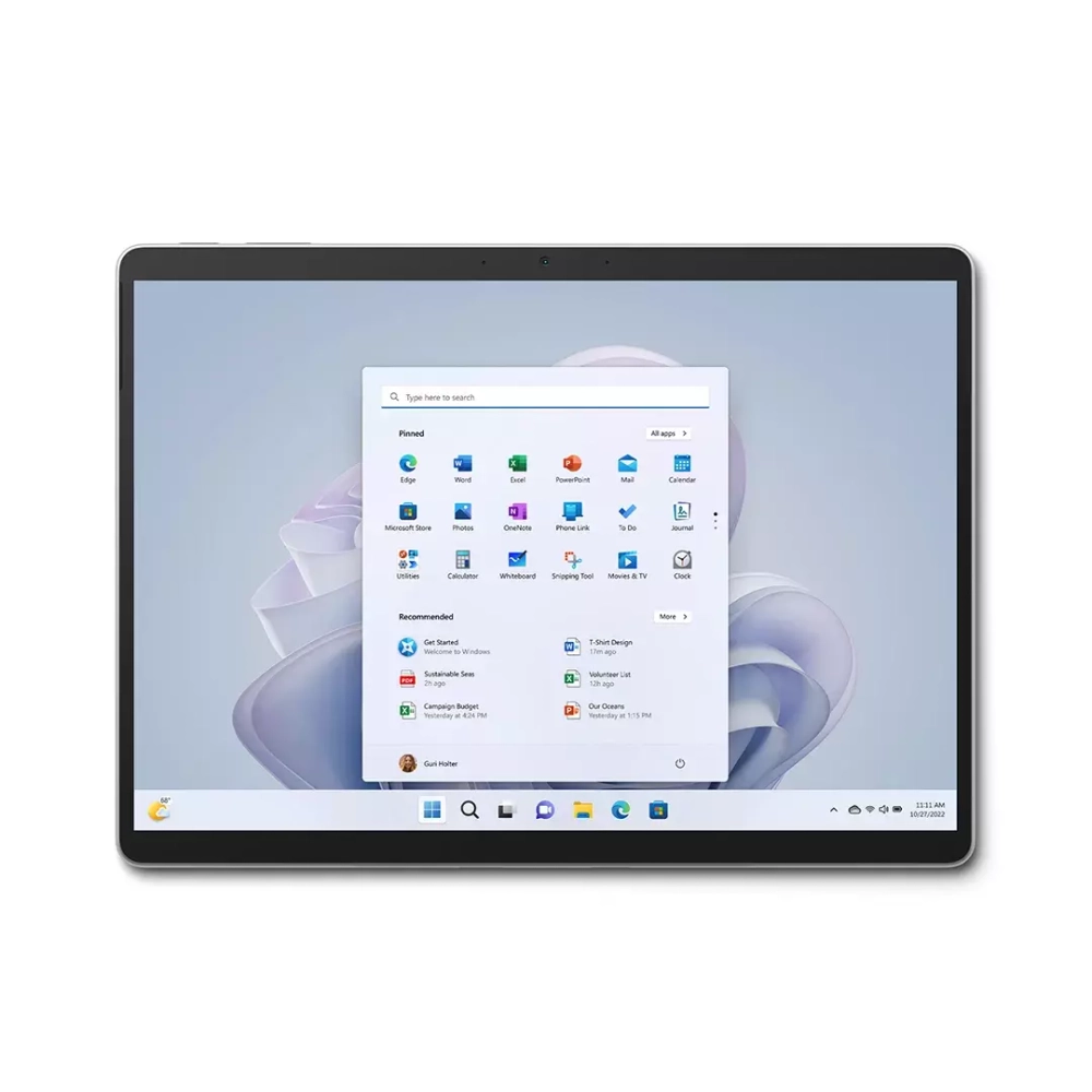 Microsoft Surface Pro 9 (Microsoft SQ3, 8GB RAM, 128GB SSD, Wi-Fi + 5G)