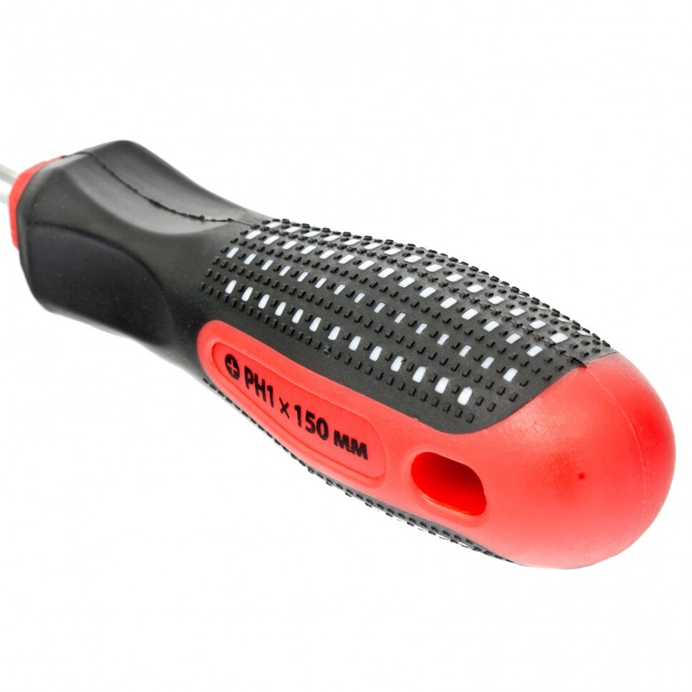 Отвертка Fusion, PH1 х 150 мм, CrV, трехкомпонентная рукоятка "Anti slip" Matrix