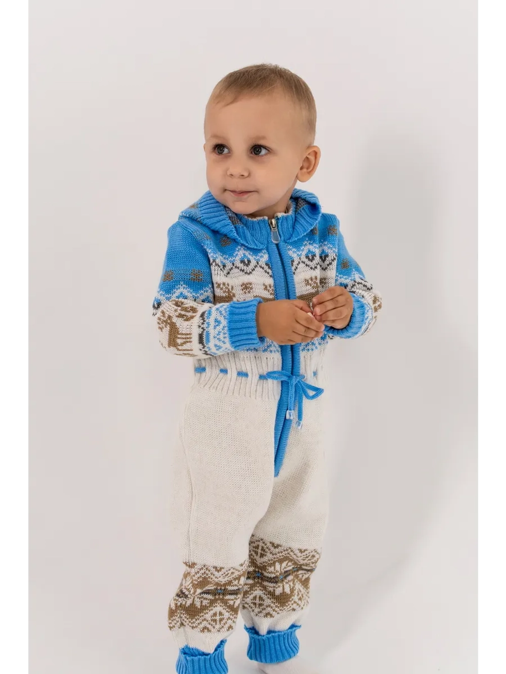 Комбинезон вязаный