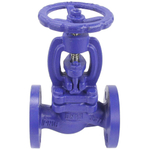 Bellow sealed stop valve Elephant 215A PSI 232 cast iron flange connection