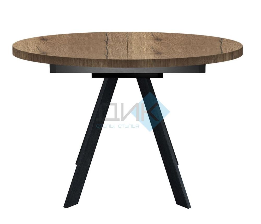 Стол DikLine RD100 опоры чёрные