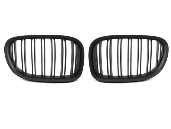 Решетки радиатора для BMW 7 F01 (09-15) Matt Black M Look