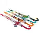 Зонт детский полуавтомат «Ultramarine- Веселые зверята», 8 спиц, d-86, в сложе. виде 65см