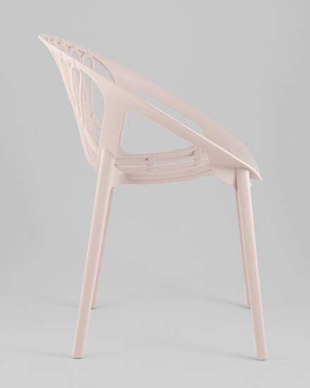 Стул Takeo пластик нежно-розовый