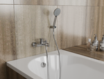 Смеситель для ванны с душем DK Bayern.Furth DA1523201 короткий излив хром
