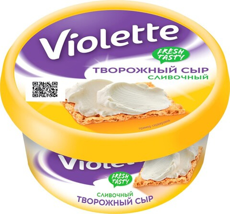 Сыр Виолетта творож. 70% 140г сливочный