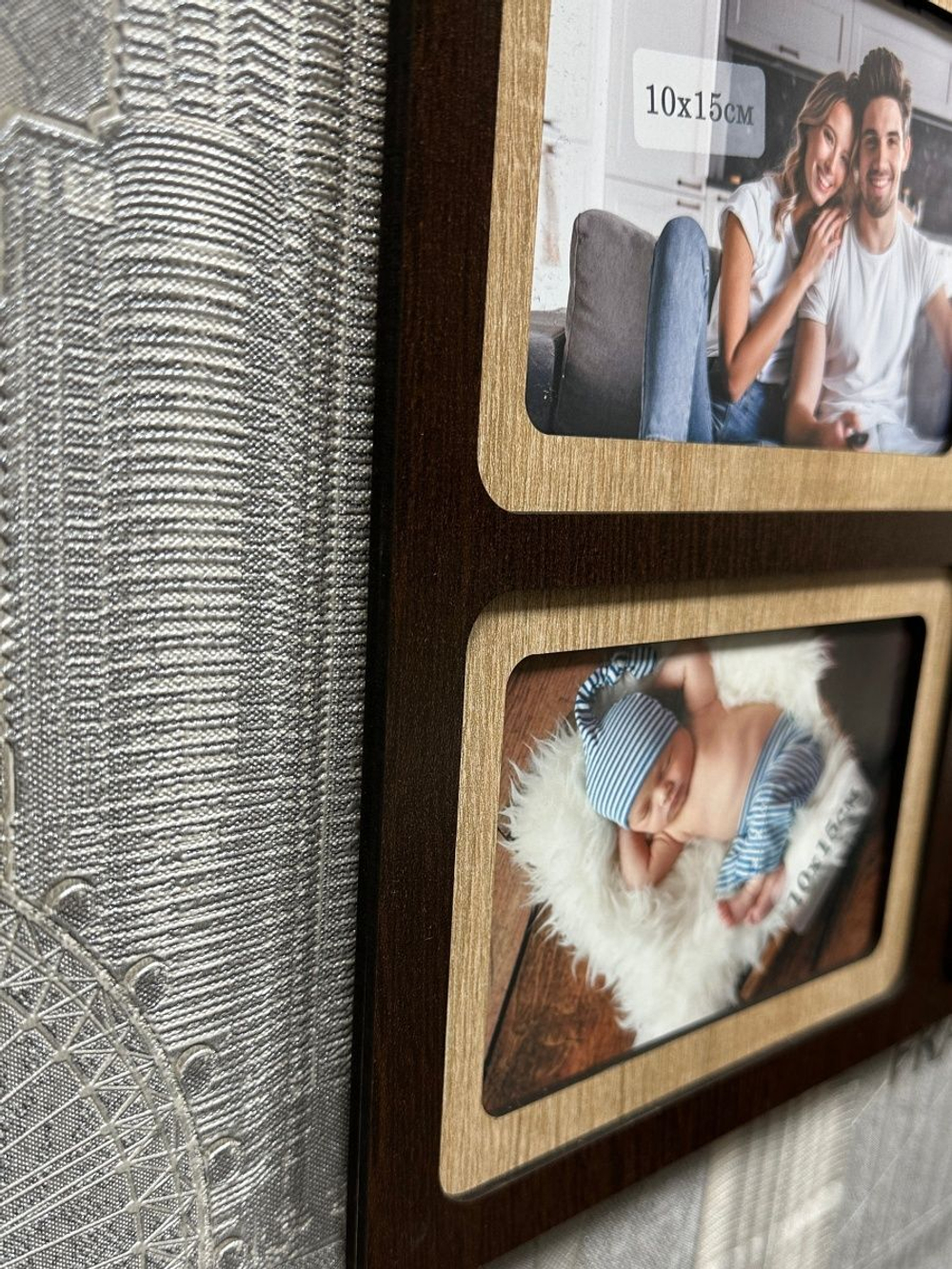 Фоторамка-ростомер на 5 фото