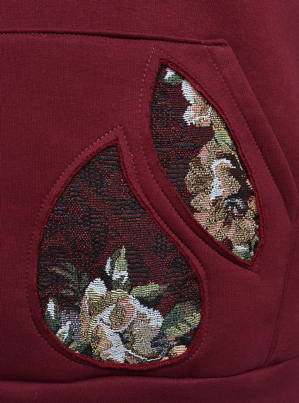 Толстовка из футера с начесом Любава