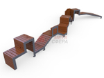 Скамейка Stair