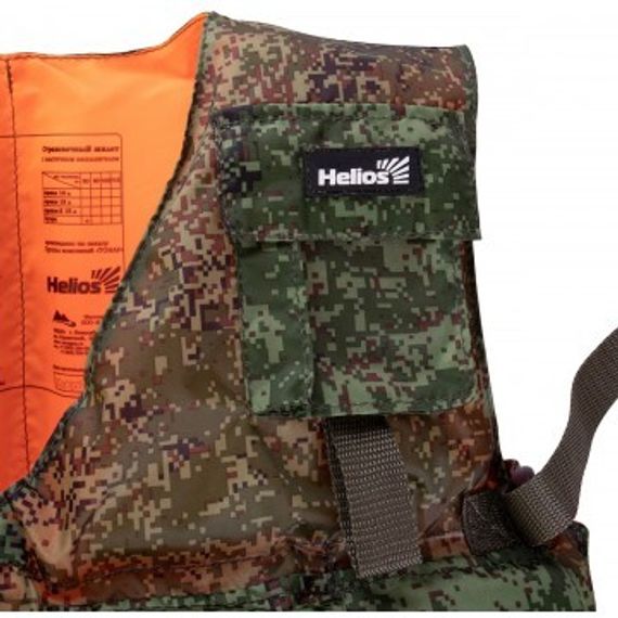Страховочный жилет Helios Сузун кмф. (двухсторонний)