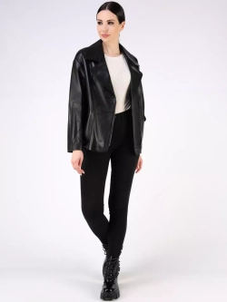 Кожаная куртка осень натуральная Турция