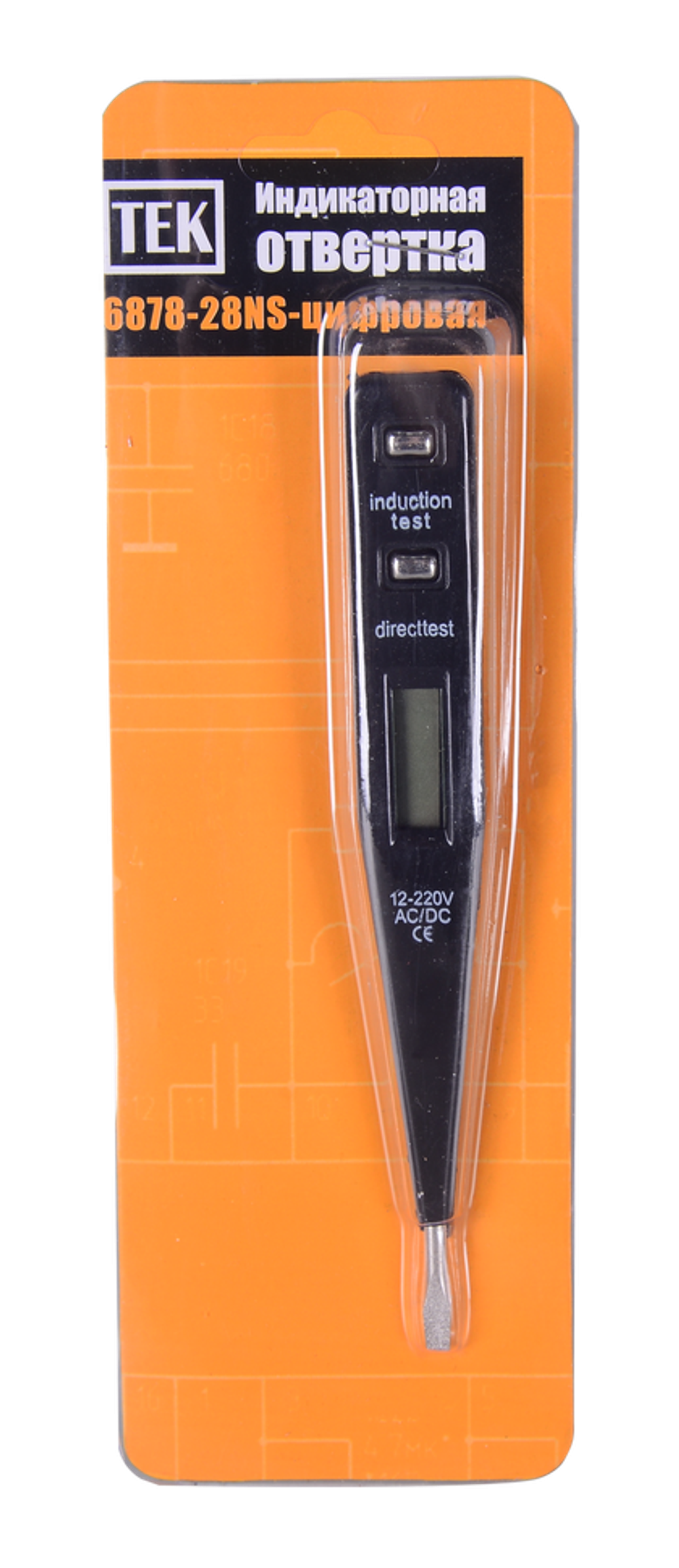 Тестер напряжения цифровой 6878-28 NS