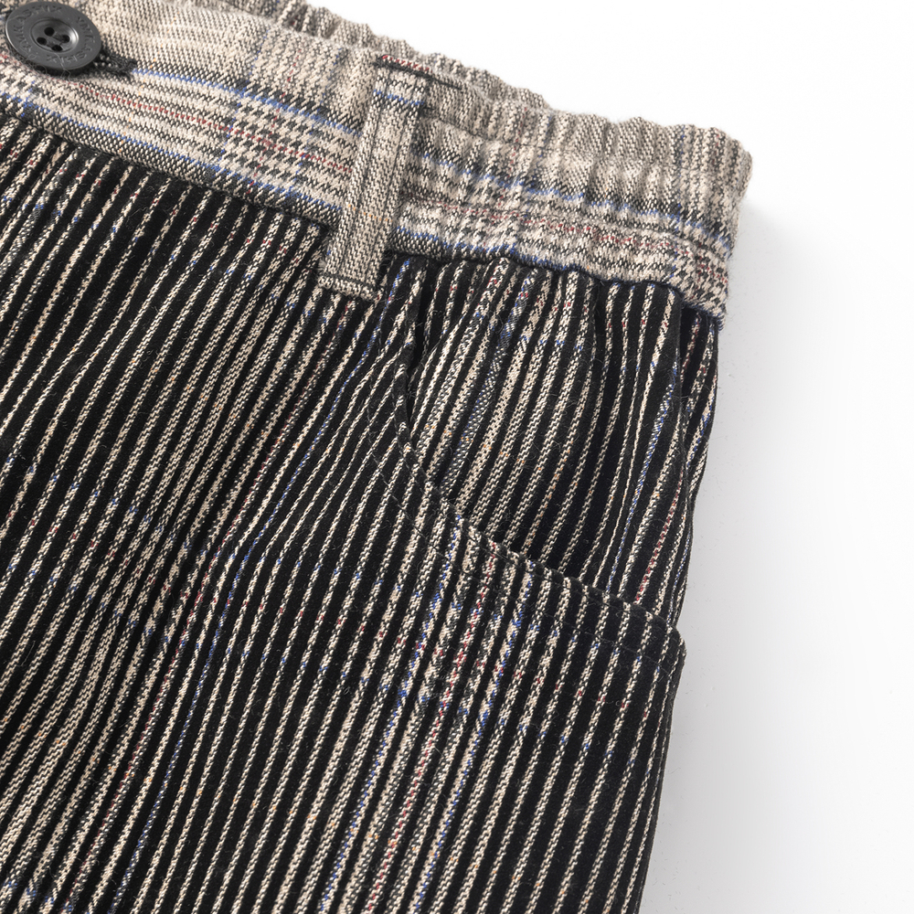 Брюки Ymkashix Velvet Tartan