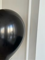 Шар латекс чёрный